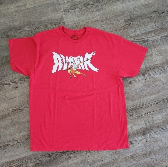 NWOT Avatar red men T-shirt - Picture 4 of 5
